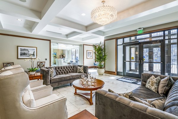 clubhouse/lobby at Eagle Gate Apartments