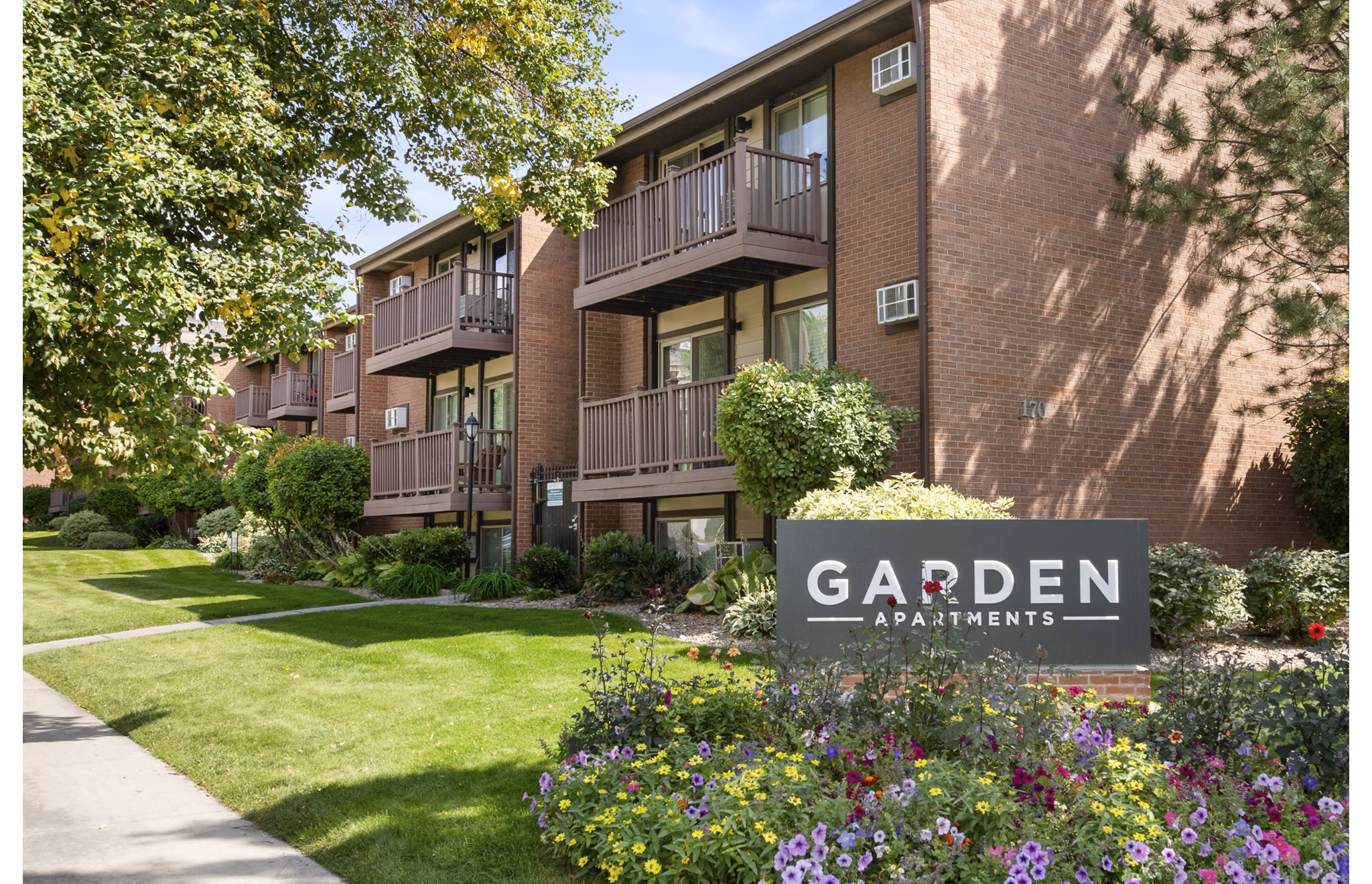 building/exterior at Garden Apartments