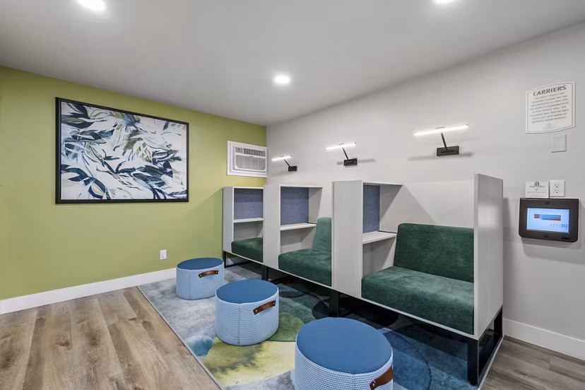 clubhouse at Garden Apartments