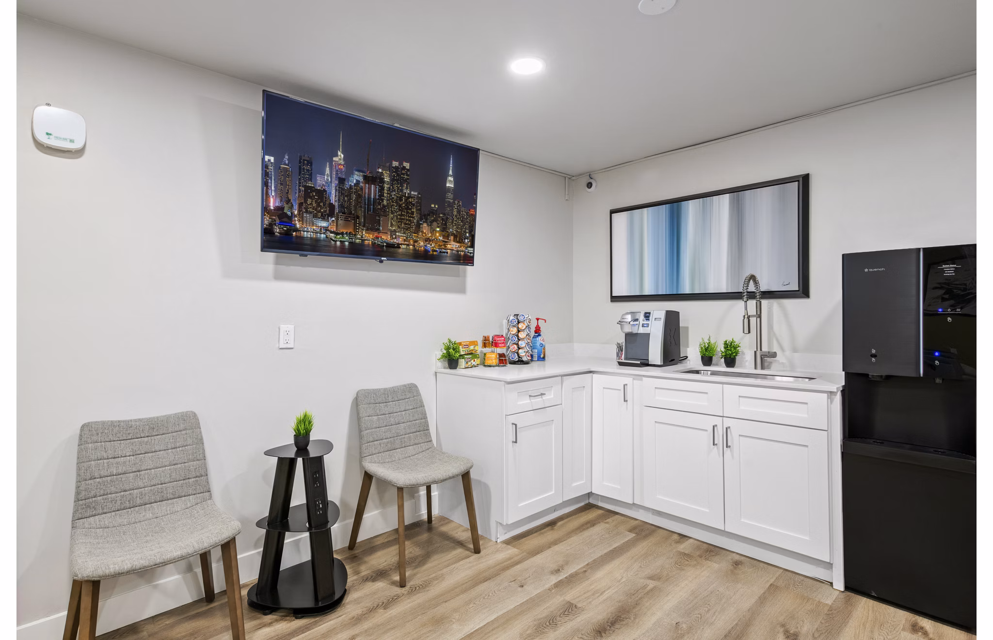 kitchen at Garden Apartments