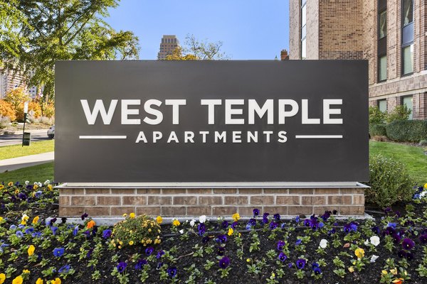 building/exterior at West Temple Apartments