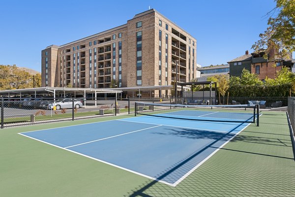 dog wash station at West Temple Apartments