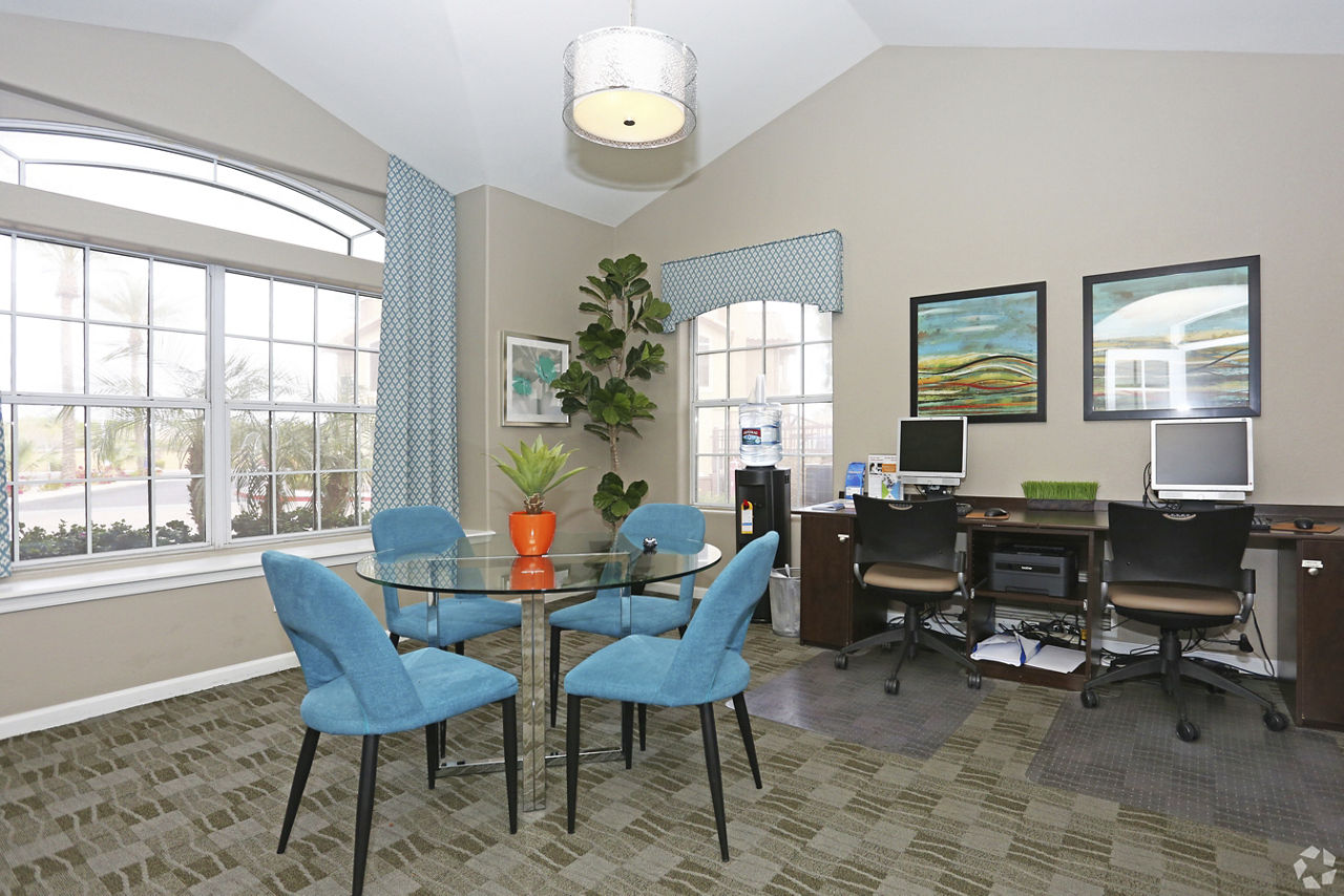 Work space at Avana Coronado