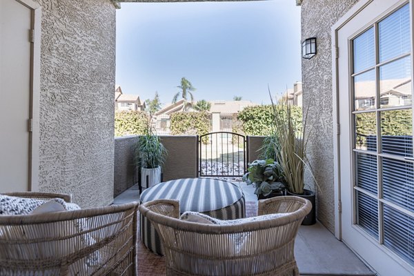 patio at Avana Coronado Apartments