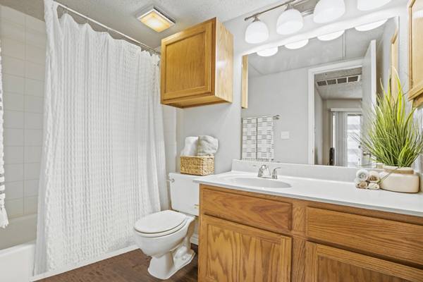 bathroom at Parc 1010 Apartments 