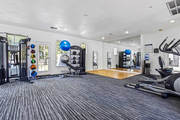 fitness center at Parc 1010 Apartments 