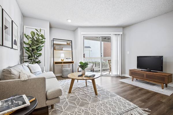 living room at Parc 1010 Apartments 