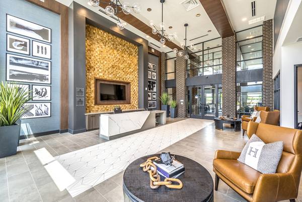 clubhouse/lobby at The Holston Apartments