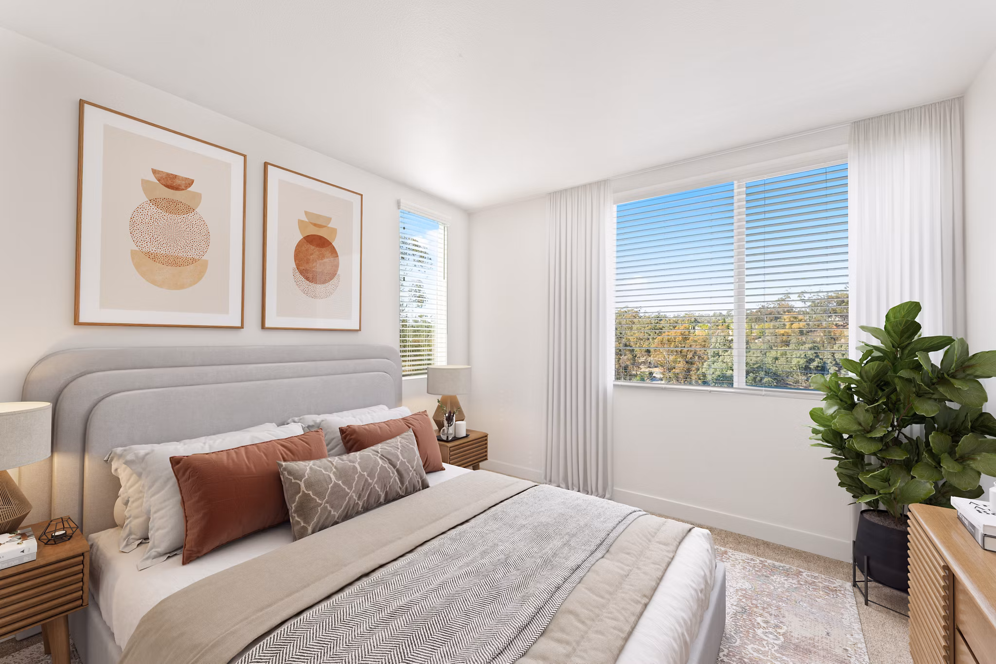 bedroom at Ascent at Campus of Life Apartments