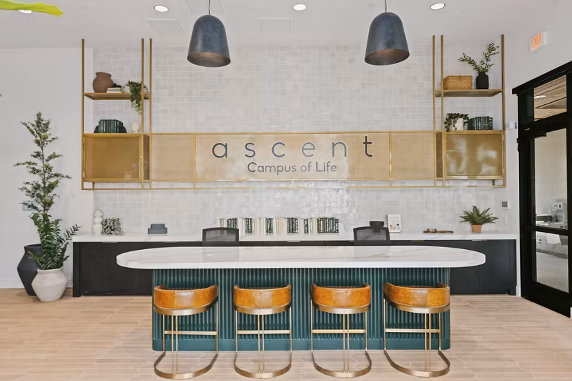 clubhouse at Ascent at Campus of Life Apartments