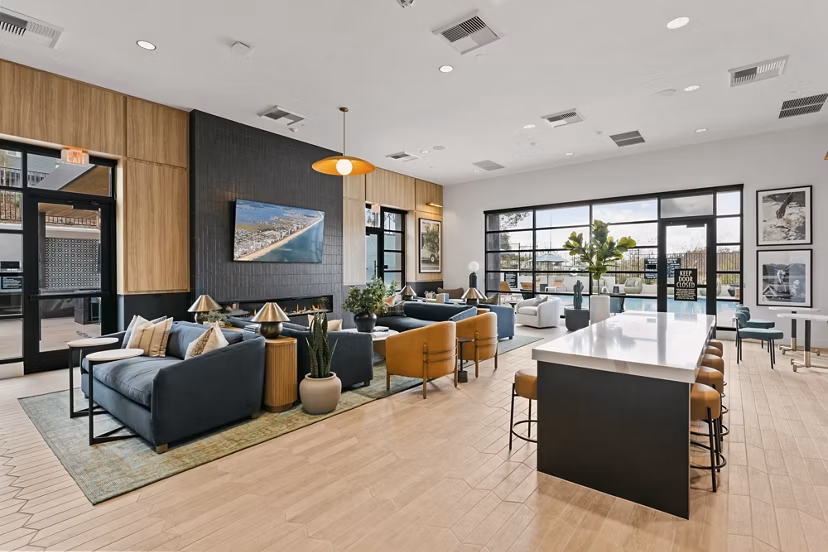 clubhouse at Ascent at Campus of Life Apartments