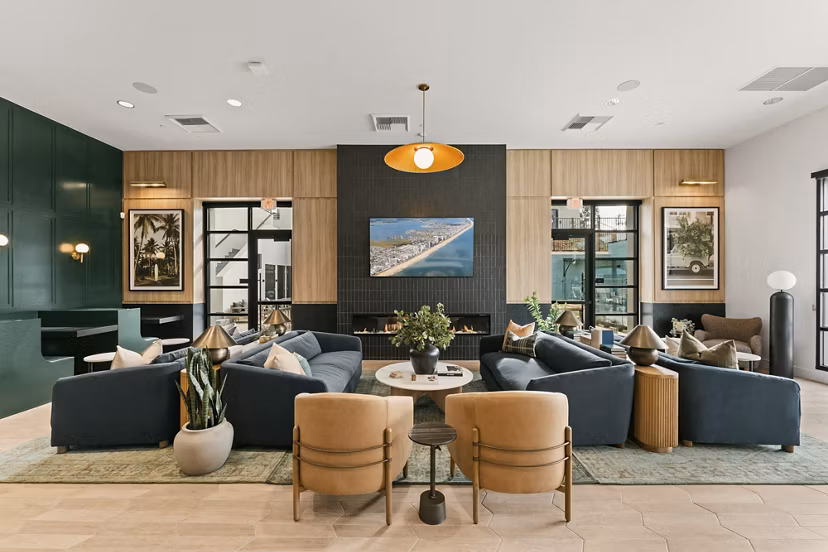 clubhouse at Ascent at Campus of Life Apartments