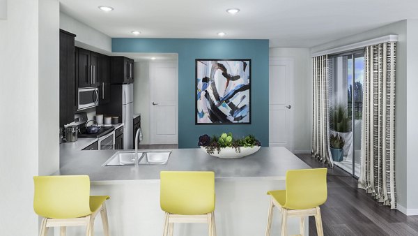 dining room at Ascent at Campus of Life Apartments