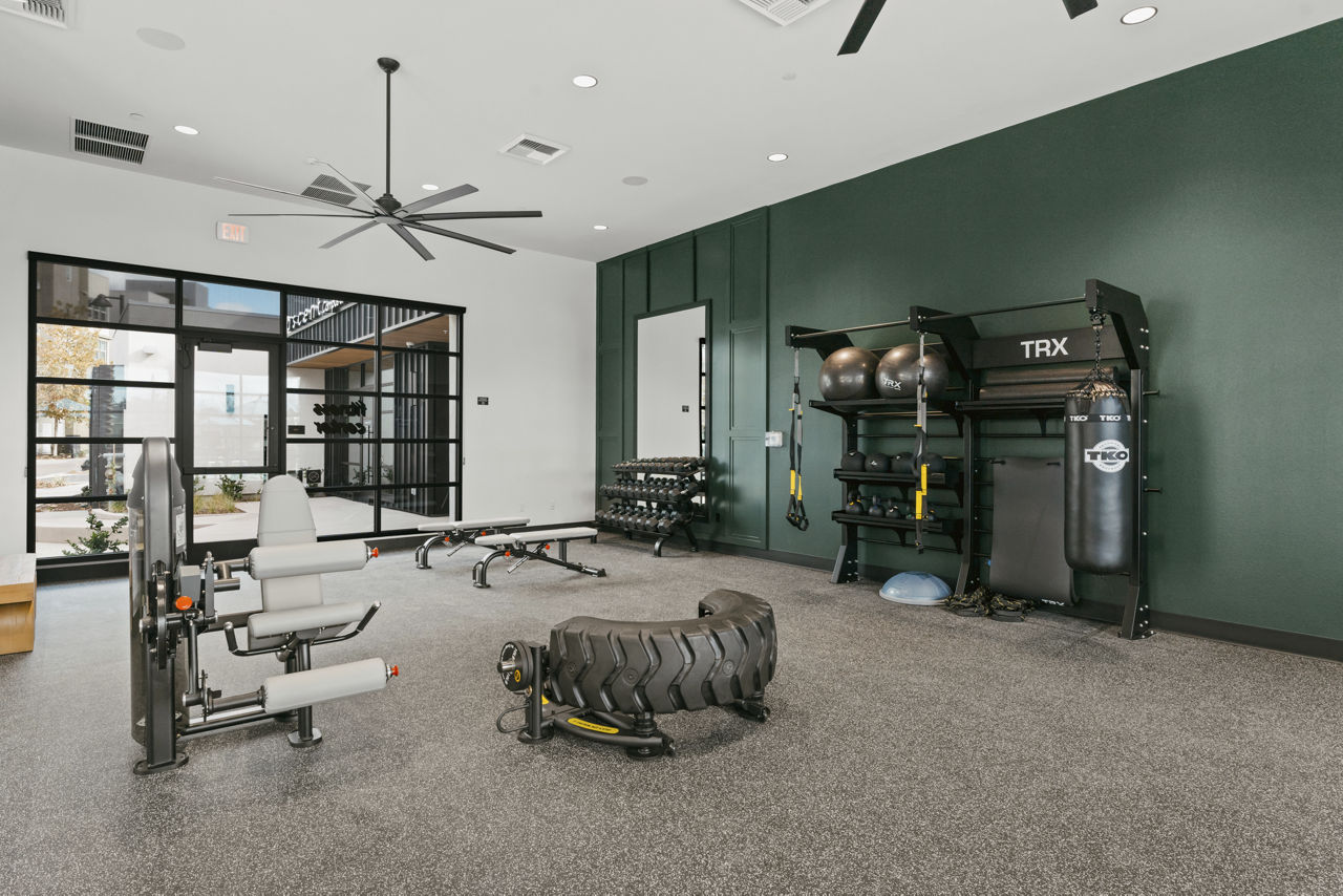 Gym at Ascent At Campus Of Life (3 of 5)