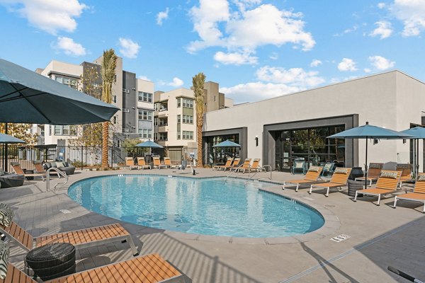 pool at Ascent at Campus of Life Apartments 