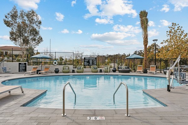 pool at Ascent at Campus of Life Apartments 