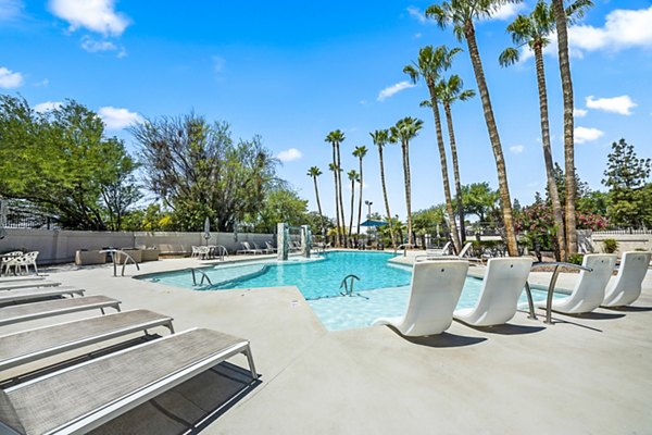 pool at ENVii Apartments