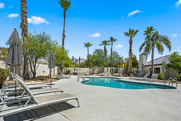 pool at ENVii Apartments