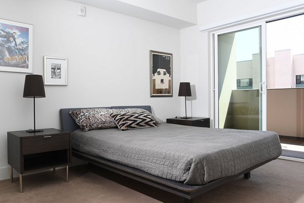 bedroom at Wilshire Valencia Apartments