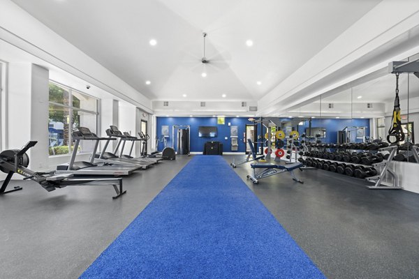State-of-the-art fitness center at Tempe Station Apartments with modern equipment and spacious workout areas