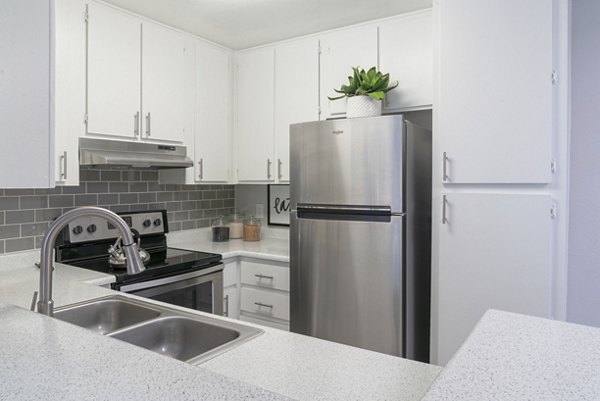 kitchen at Westmount at Urban Trails Apartments