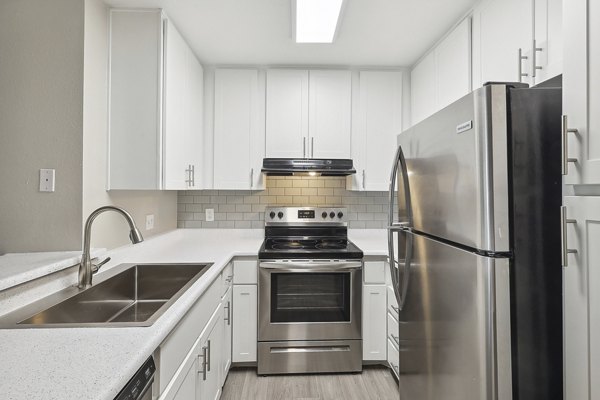 kitchen at Westmount at Urban Trails Apartments