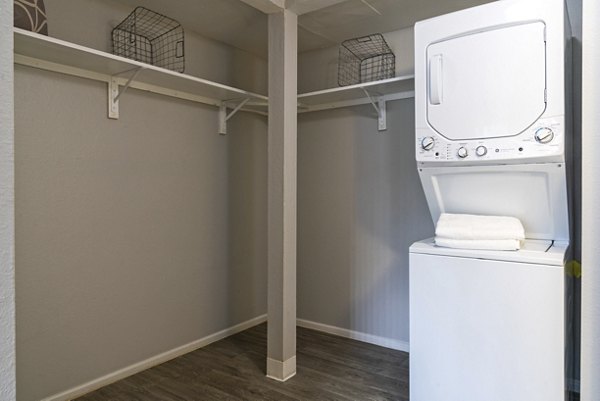 laundry room at Westmount at Urban Trails Apartments