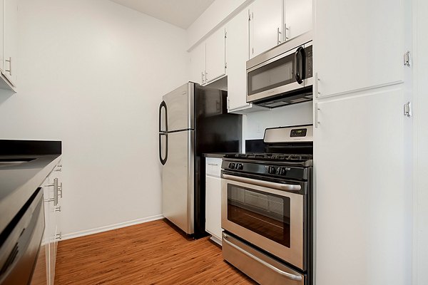 kitchen at Plaza at Lafayette Apartments