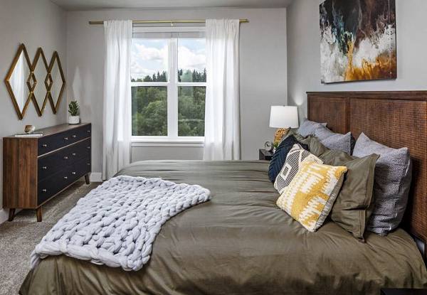 bedroom at Astikos Lofts Apartments