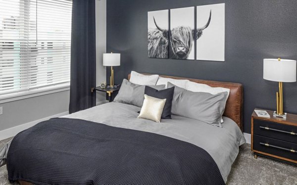 bedroom at Astikos Lofts Apartments