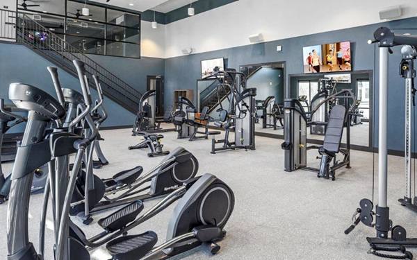 fitness center at Astikos Lofts Apartments