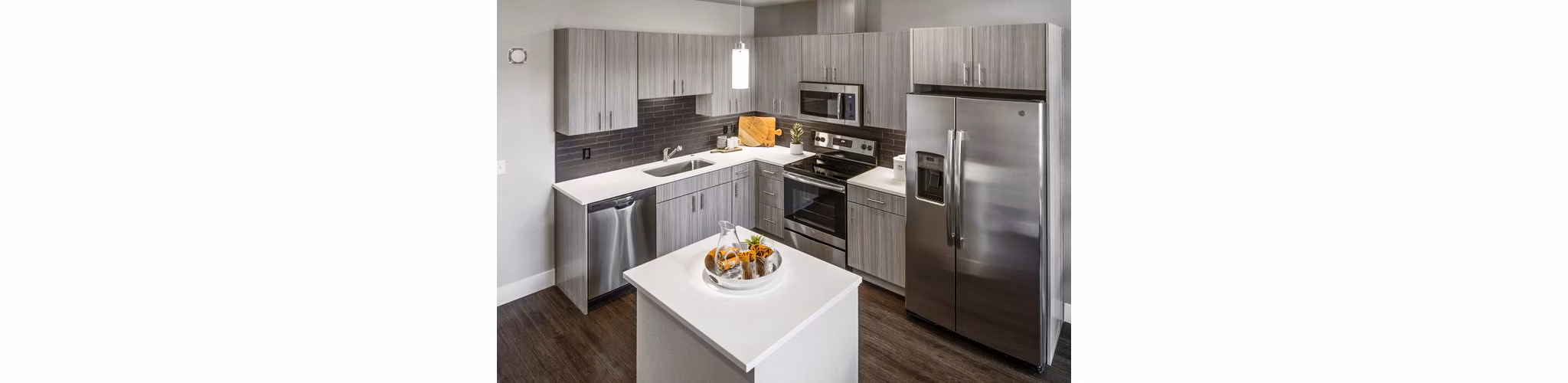 kitchen at Astikos Lofts Apartments