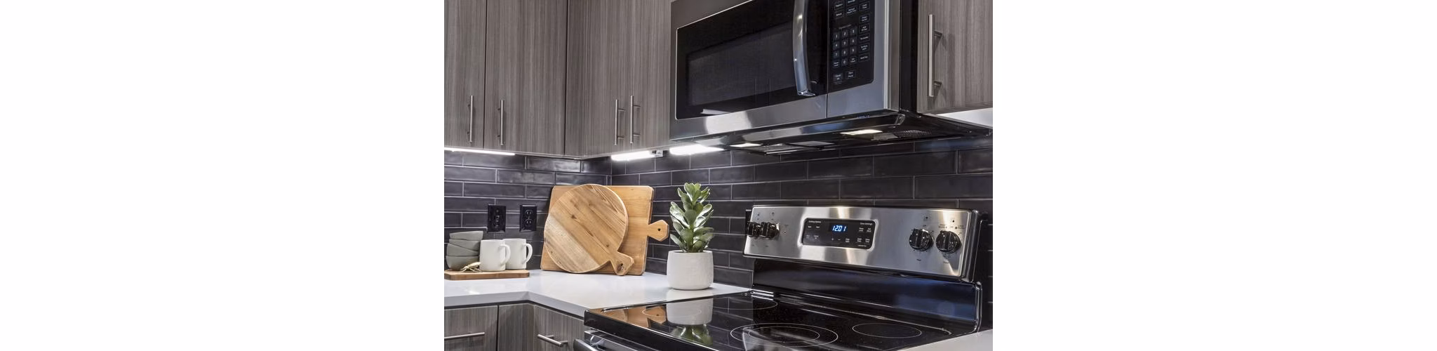 kitchen at Astikos Lofts Apartments