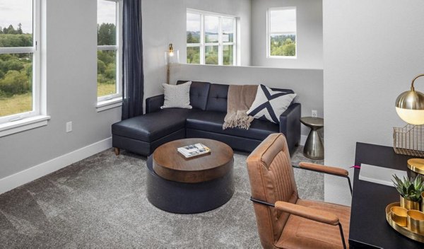 living room/home office at Astikos Lofts Apartments