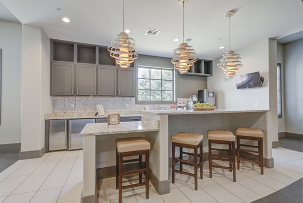 Spacious clubhouse with modern amenities at Lone Oak Apartments, perfect for luxury gatherings and community events