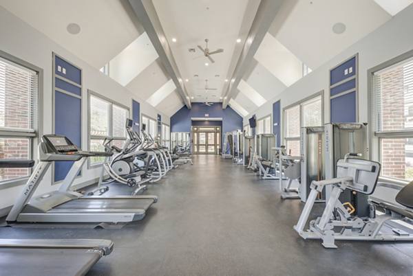 fitness center at Lone Oak Apartments