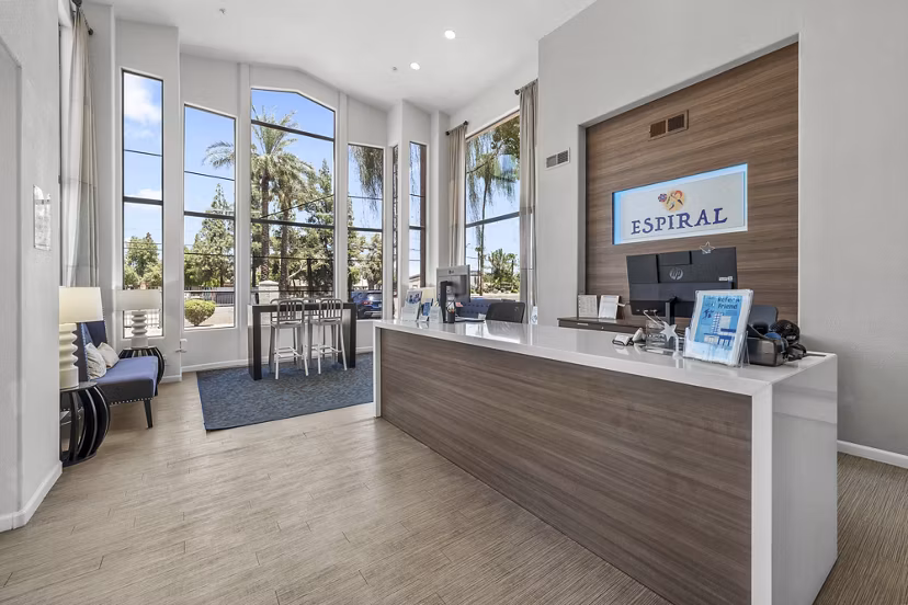 clubhouse at Espiral Apartments