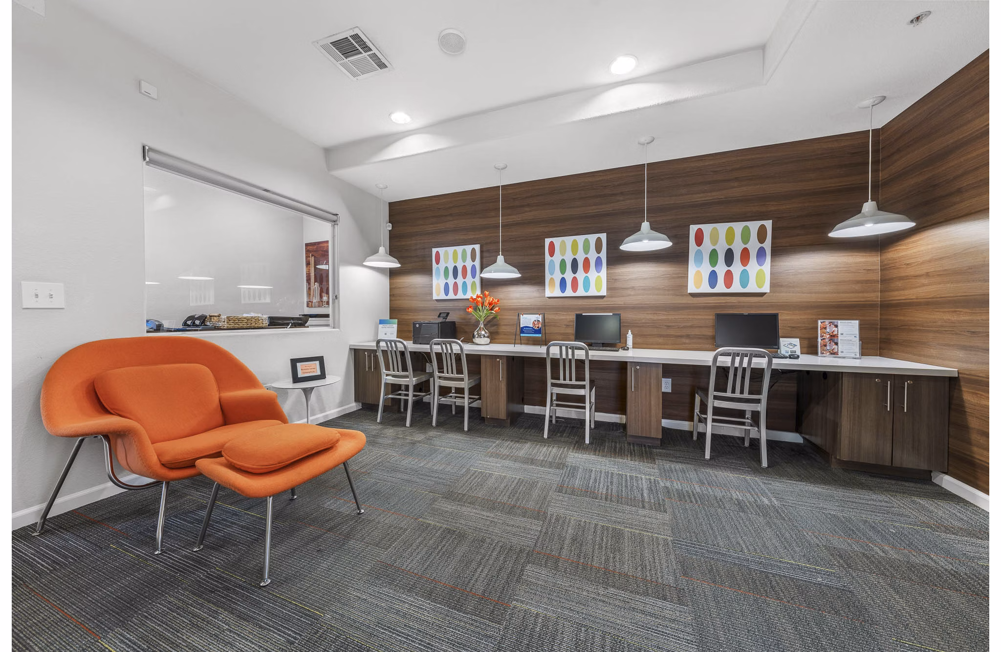 clubhouse at Espiral Apartments