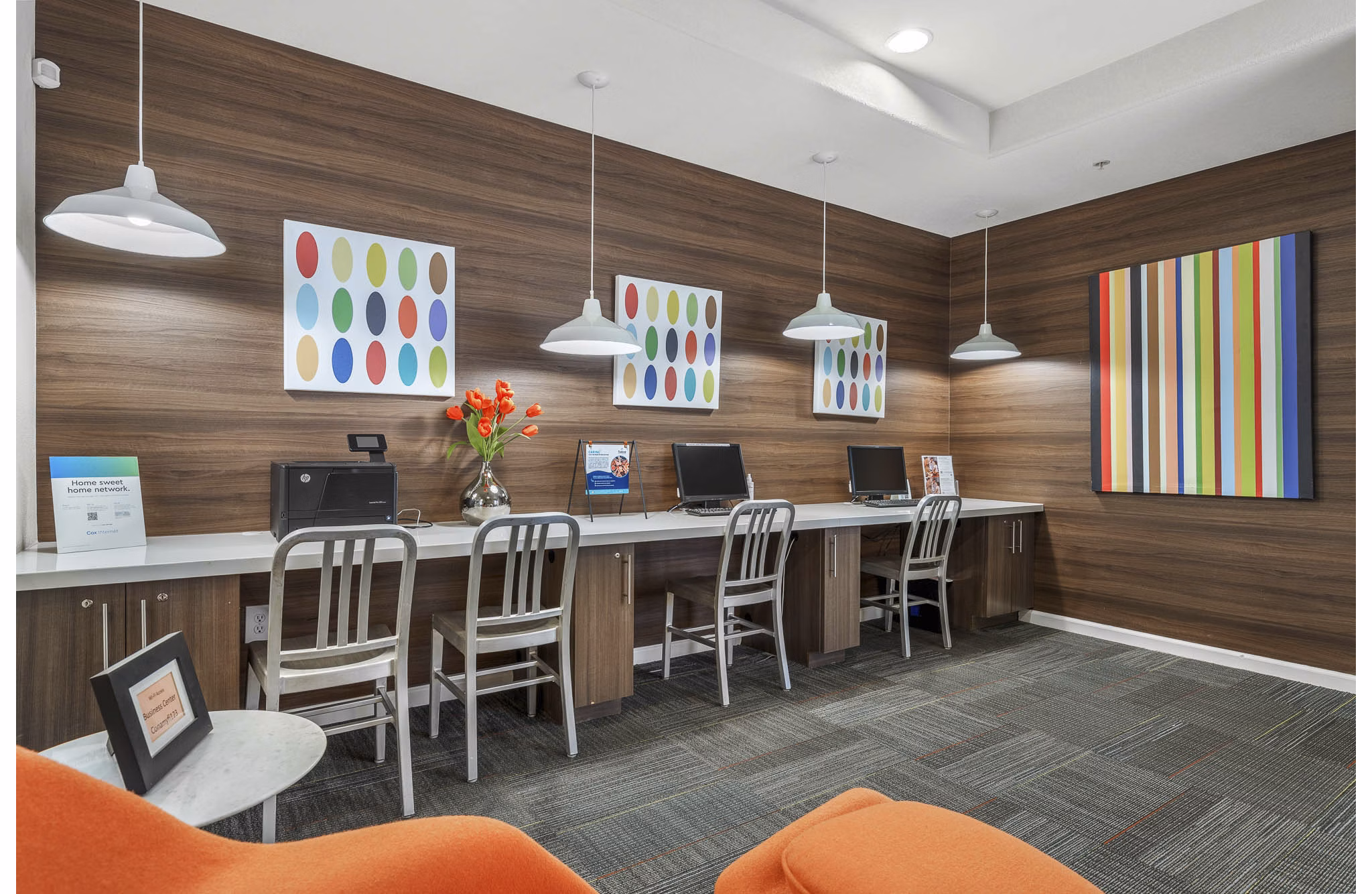 clubhouse at Espiral Apartments