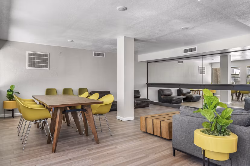 clubhouse at Espiral Apartments
