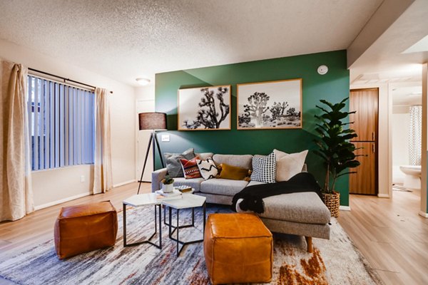 living room at Park Meadow Apartments