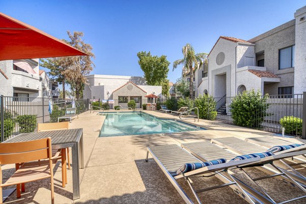 pool at Espiral Apartments