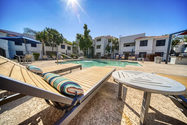 pool at Espiral Apartments