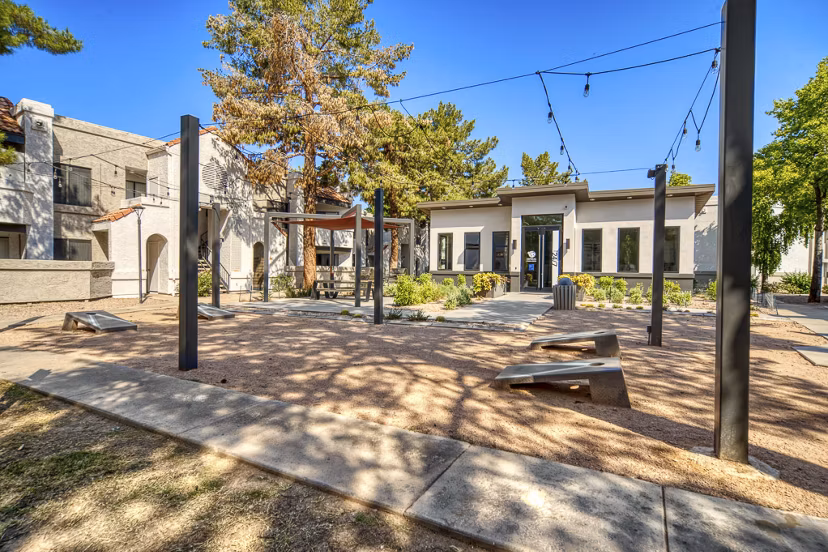recreational area at Espiral Apartments