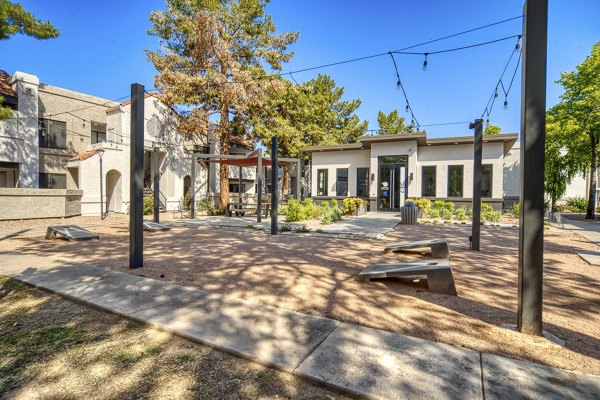 recreational area at Espiral Apartments