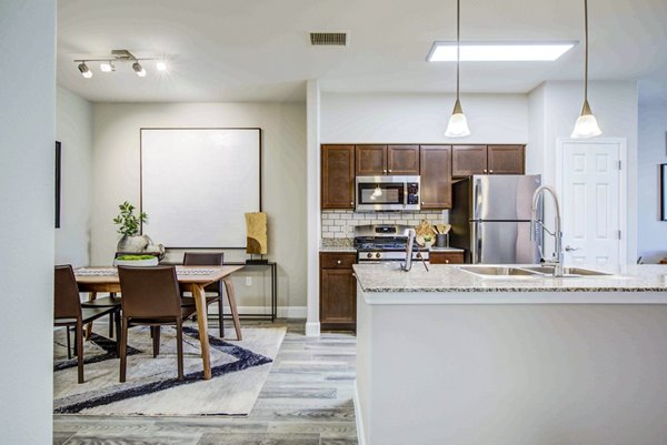 kitchen at Rockrimmon Apartments