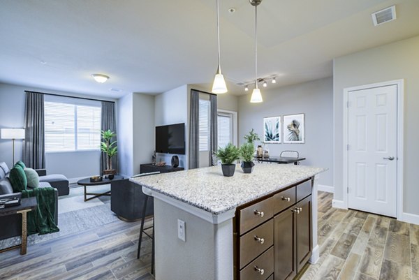 kitchen at Rockrimmon Apartments