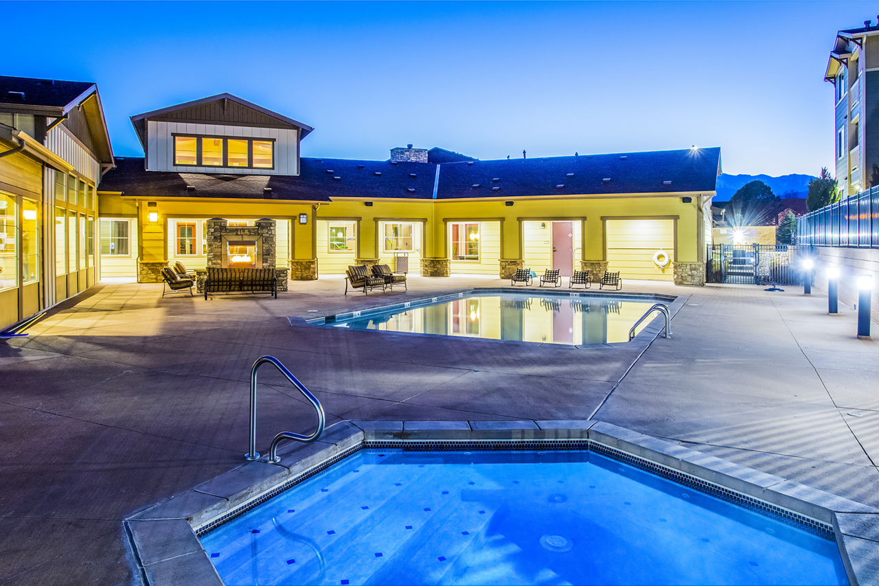Pool at Rockrimmon Apartments (4 of 4)