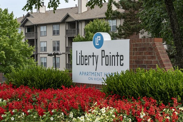 signage at Liberty Pointe Apartments
