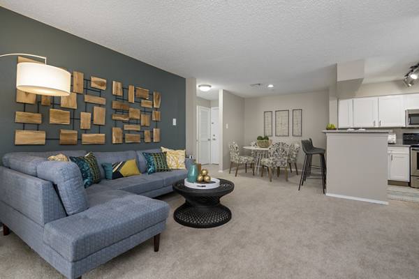 living room at Liberty Pointe Apartments